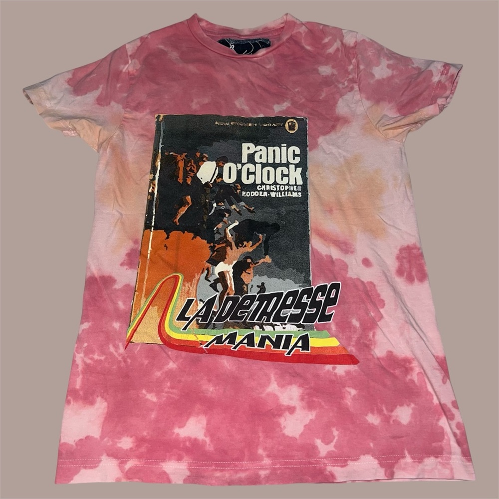 Pink Tie-Dye Graphic T-Shirt